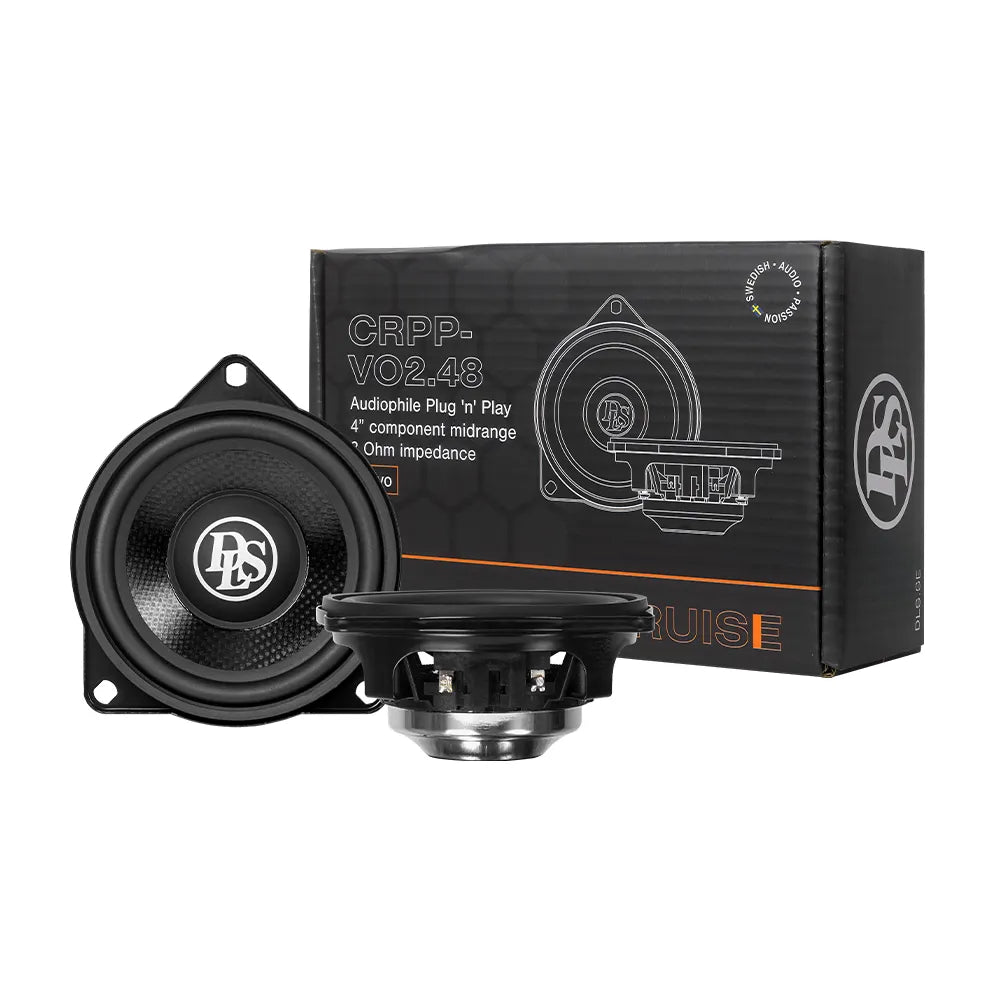 DLS CRPP-VO2.48 Volvo 4" Custom-Fit Midrange 8 Ohm