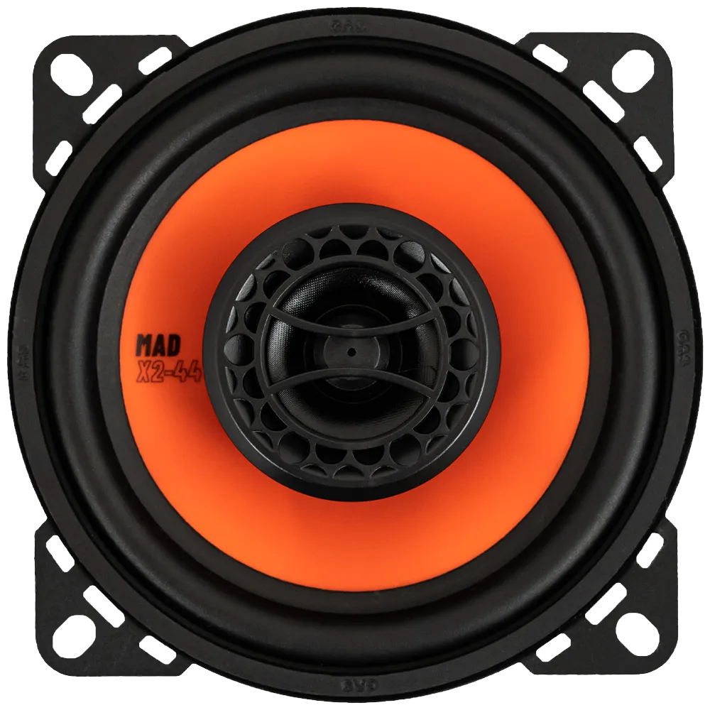 GAS MAD X2-44 Coaxial Speaker 4"