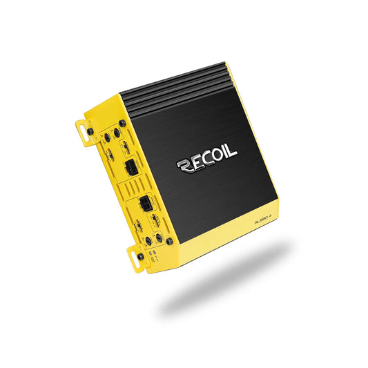 Recoil RL880.4 880 Watts Full Range Class-D 4 Channel Amplifier