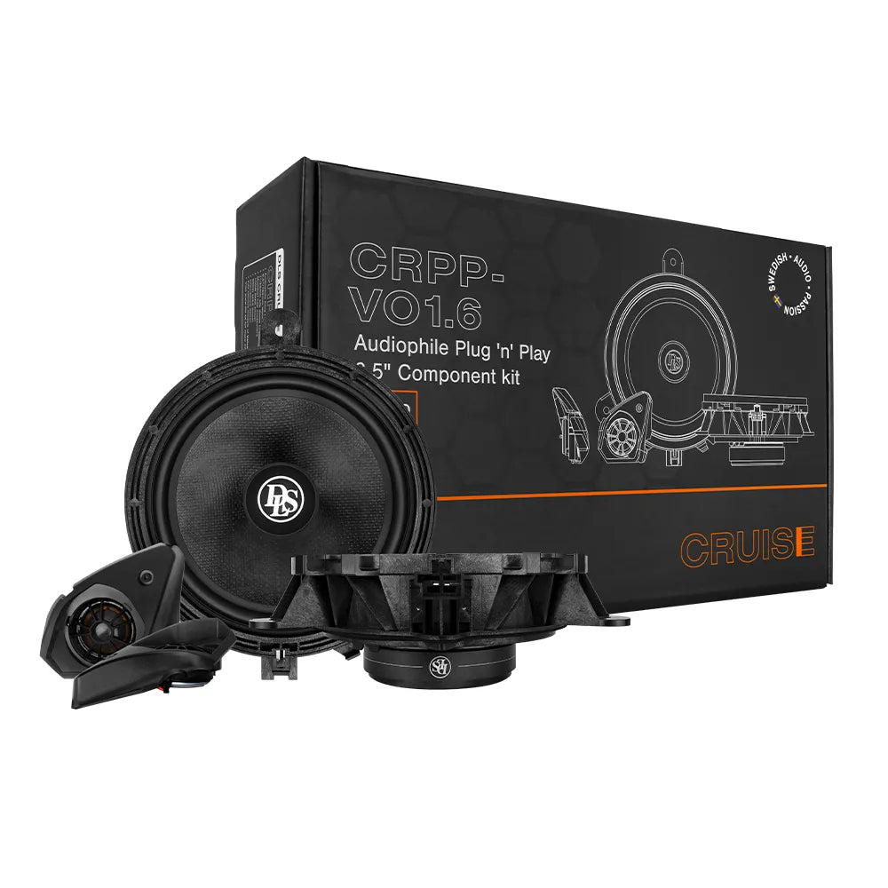DLS CRPP-VO1.6 Volvo 6.5" Custom-Fit Component Speaker Kit