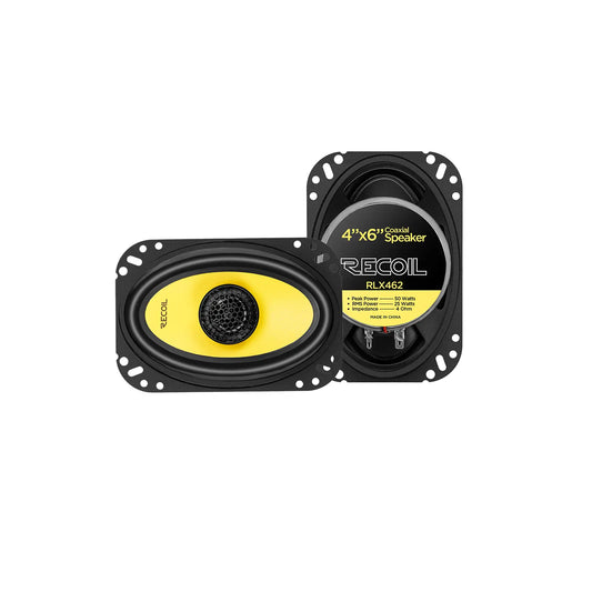 Recoil RLX462 Level-3 Series 2-Way 4X6" Coaxial Speaker
