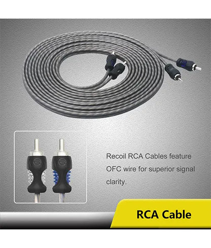 Recoil RCK0 0AWG 2-Channel Amp Installation Kit