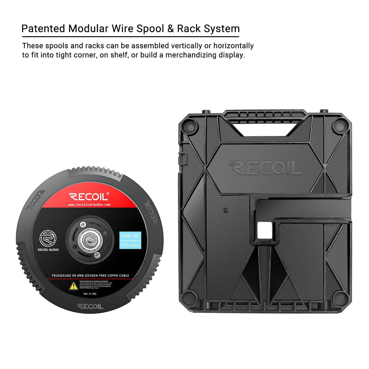 Recoil PW8-150 Echo Pro Series Spool Wire 150 Ft 8 AWG