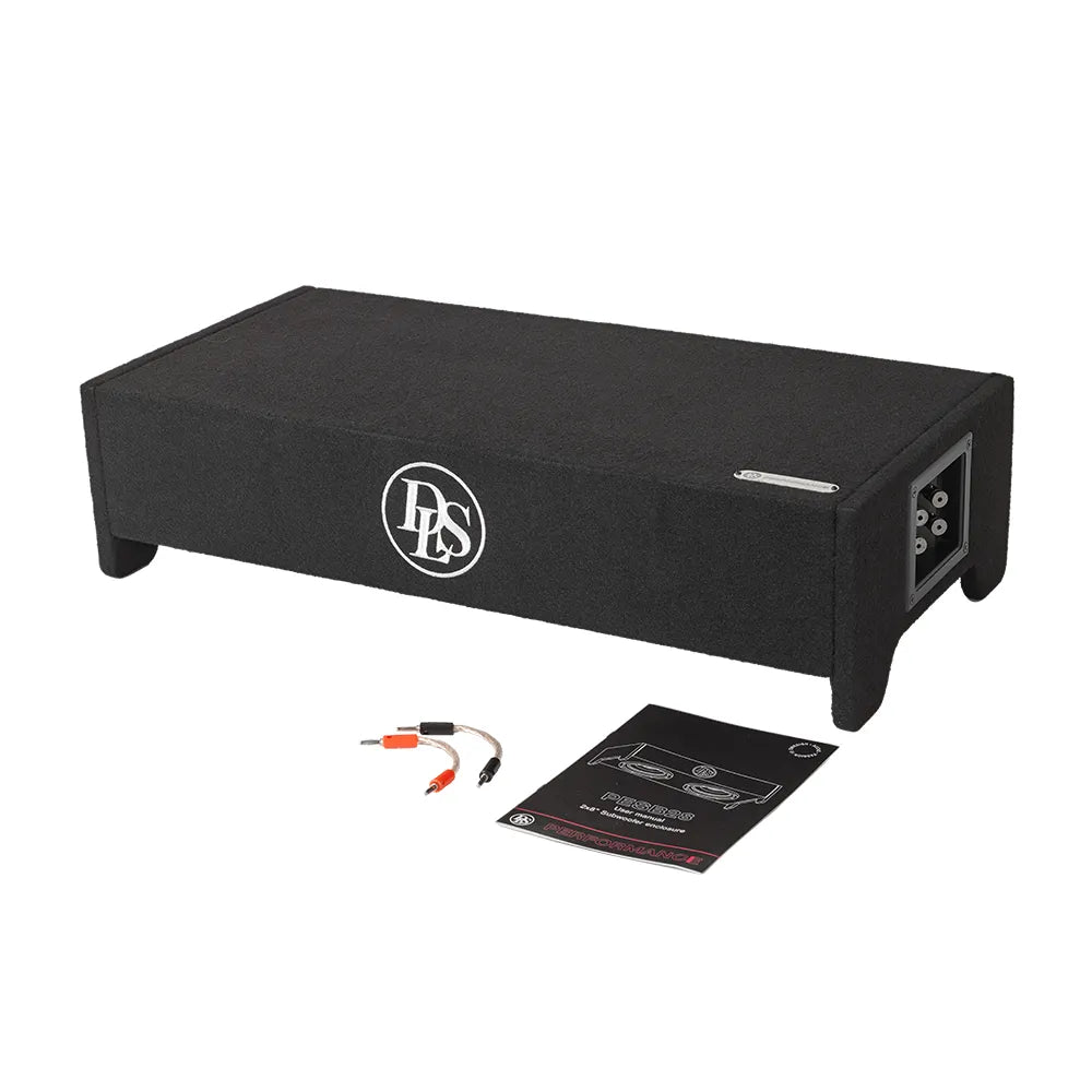 DLS PESB28 2x8"/200mm Sealed Slim Enclosure 1/2+2/4 Ohm