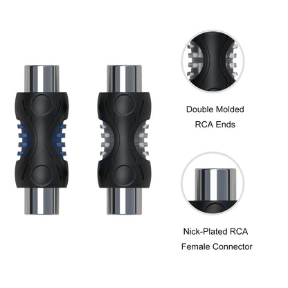Recoil RCC-F2 RCA Coupler Female to Female