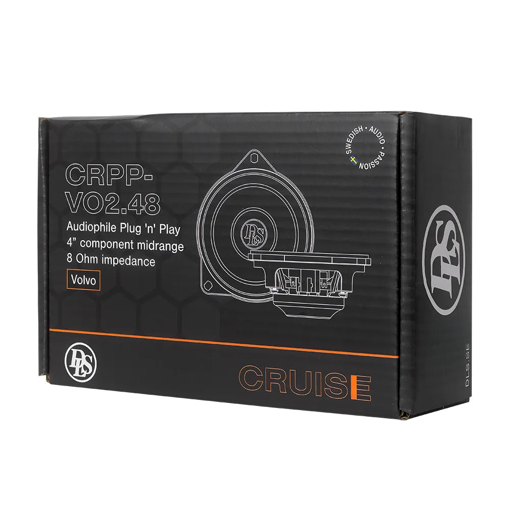 DLS CRPP-VO2.48 Volvo 4" Custom-Fit Midrange 8 Ohm