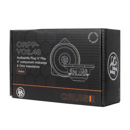 DLS CRPP-VO2.48 Volvo 4" Custom-Fit Midrange 8 Ohm