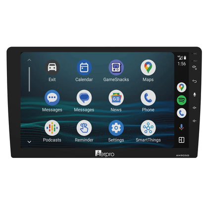 Aerpro AM905D 9" Multimedia Receiver with Wireless Apple CarPlay, Android Auto & DAB+