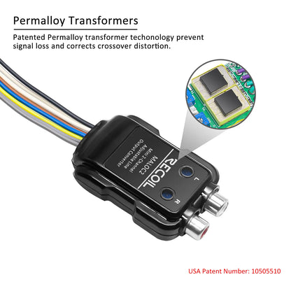 Recoil MALOC2 2-Channel Adjustable Micro Line Output Converter
