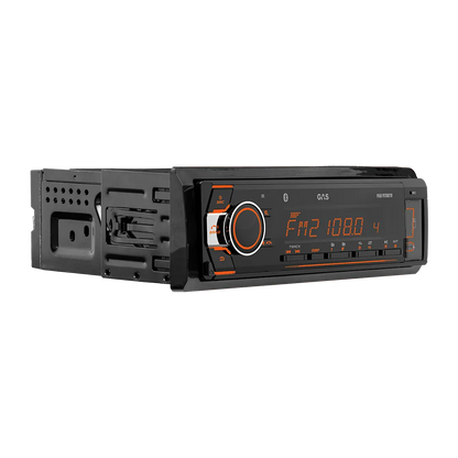 GAS MAD M110-BTR 1DIN Car Stereo Head Unit, BT, AUX, USB, FM, RDS, 10-band EQ