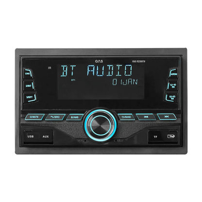 GAS MAD M230-BTN 2DIN Car Stereo Head Unit, BT, AUX, USB, FM, RDS, 14-band EQ