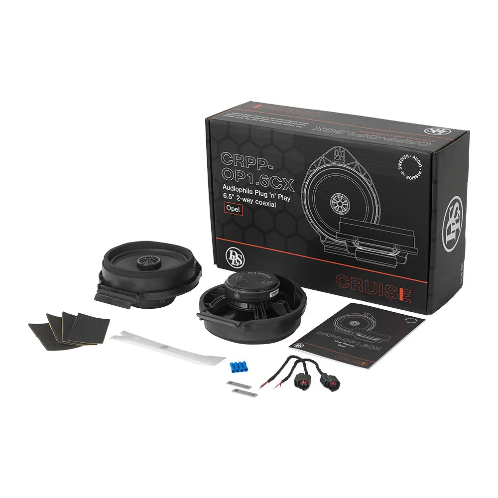DLS CRPP-OP1.6CX Opel 6.5" Custom-Fit Coaxial Speaker