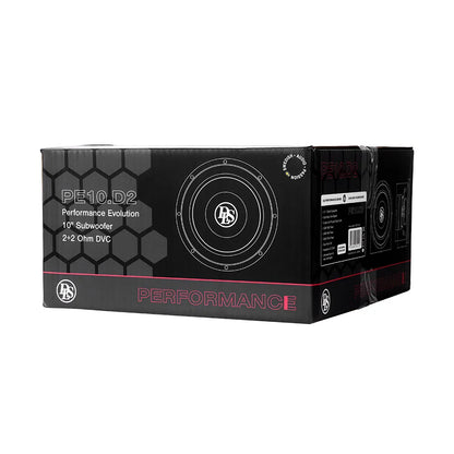 DLS PE10D2 10"/250mm 2+2 Ohm Subwoofer
