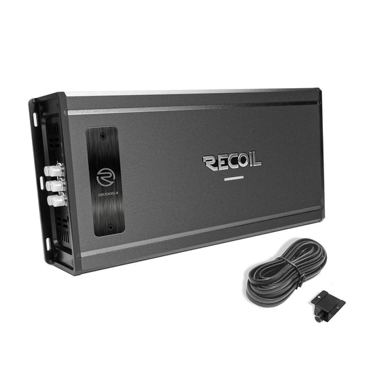 Recoil DII2000.4 DII Series 4 Channel 2000 Watts Amplifier
