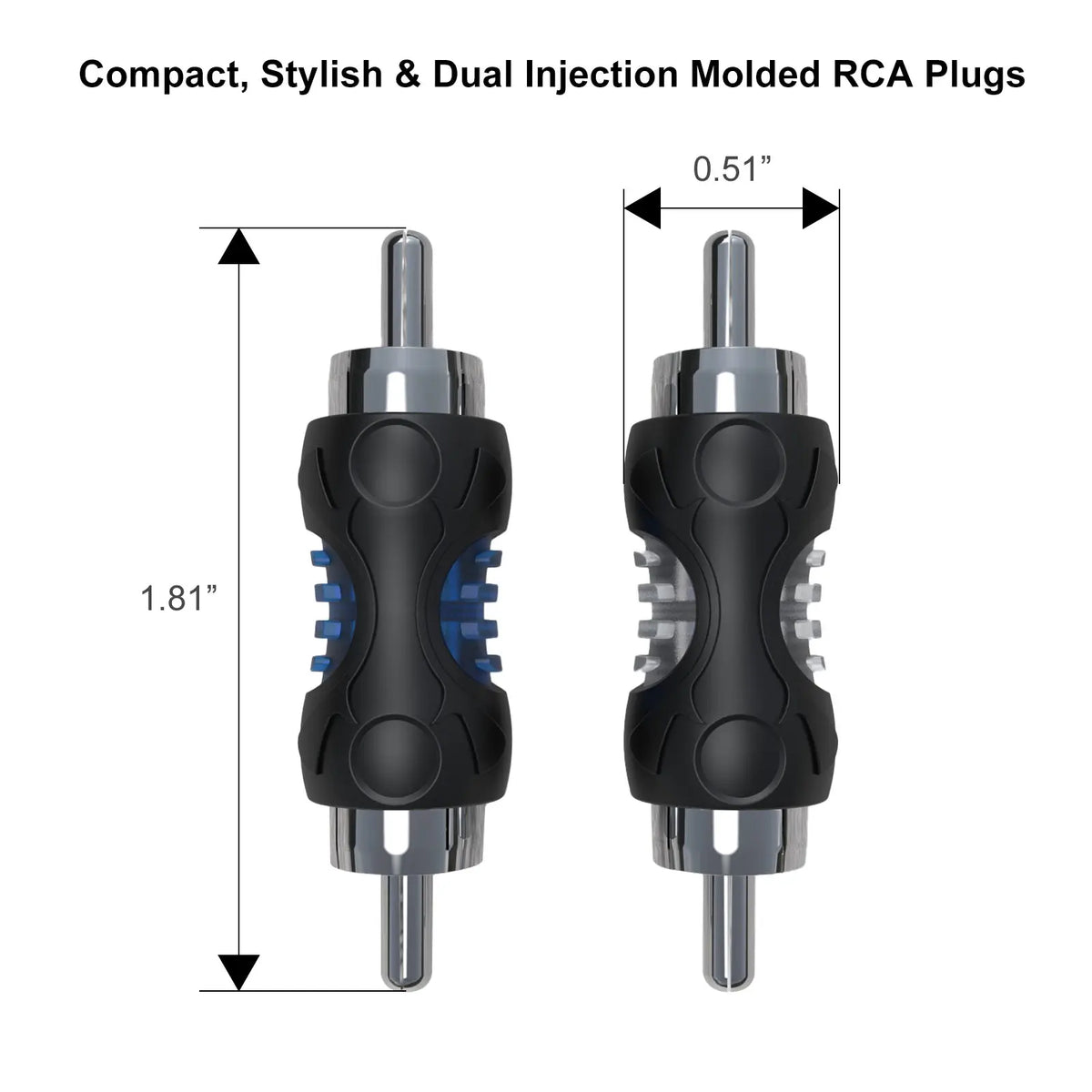 Recoil RCC-M2 RCA Coupler Male to Male