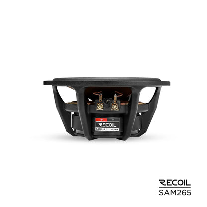 Recoil SAM265 Premium L-1 Series 6.5" 2-Way Component Speakers with crossovers