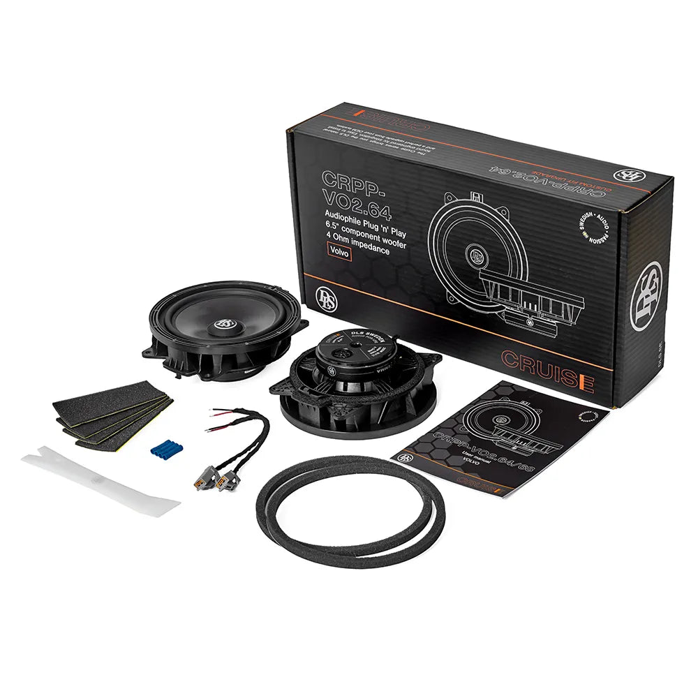 DLS CRPP-VO2.64 Volvo 6.5" Custom-Fit Woofer 4 Ohm