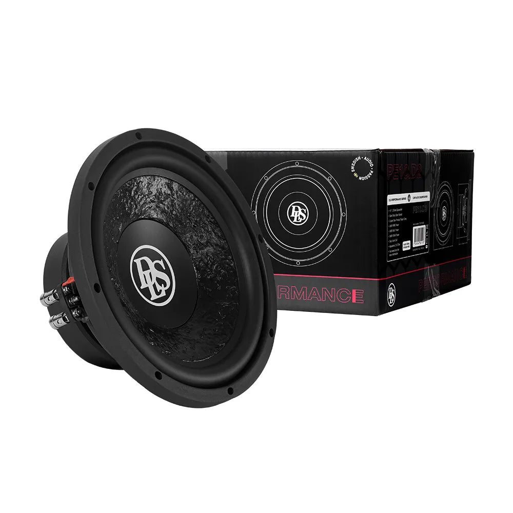 DLS PE10D2 10"/250mm 2+2 Ohm Subwoofer