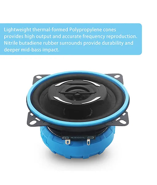 Recoil RCX4 4-Inch 2-Way Coaxial Speakers