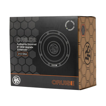 DLS CR8.D2 8" Subwoofer 2+2 Ohm