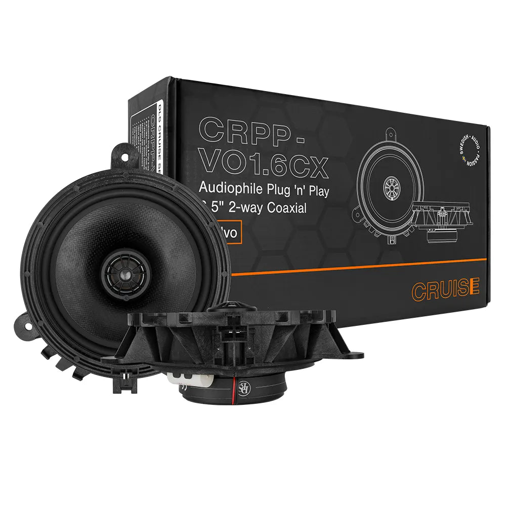 DLS CRPP-VO1.6CX Volvo 6.5" Custom-Fit Coaxial Speaker