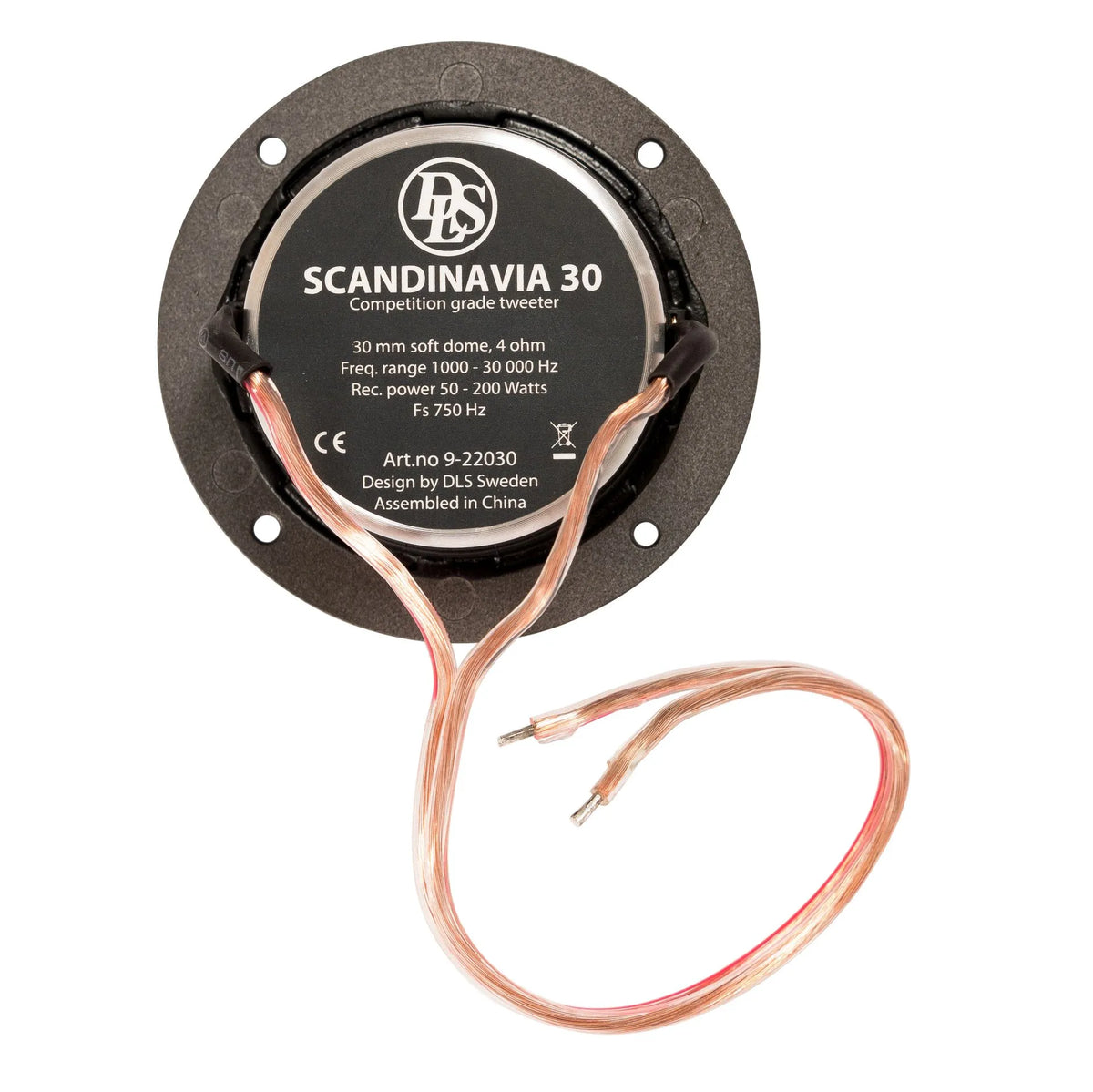 DLS SCANDINAVIA 30 30mm Silk Dome Tweeter