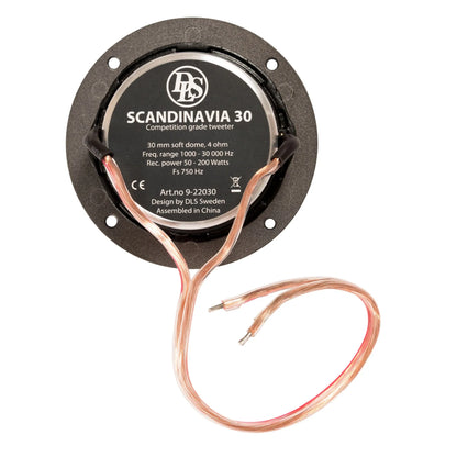 DLS SCANDINAVIA 30 30mm Silk Dome Tweeter