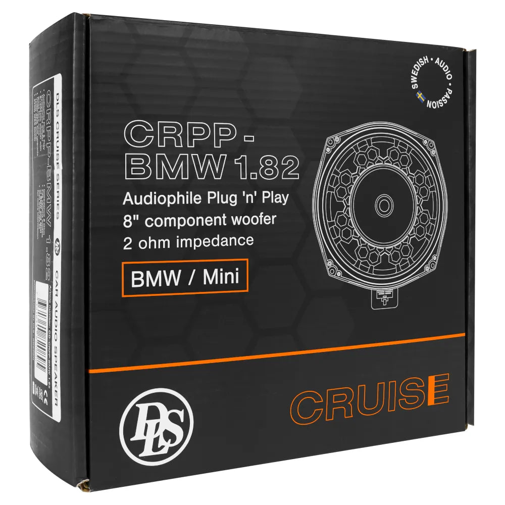 DLS CRPP-BMW1.82 BMW 8" 2 Ohm Custom-Fit Subwoofer