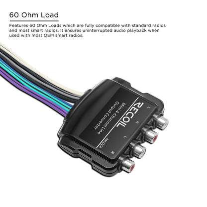 Recoil MLOC4 4-Channel Smart Micro Line Output Converter