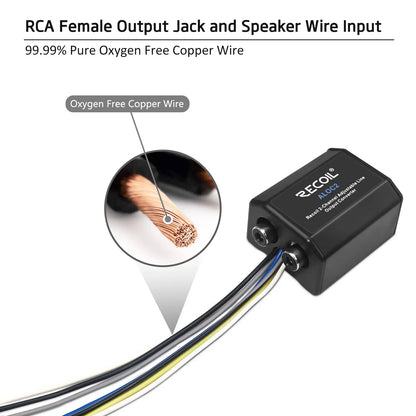 Recoil ALOC2 2 Channel Adjustable line output converter