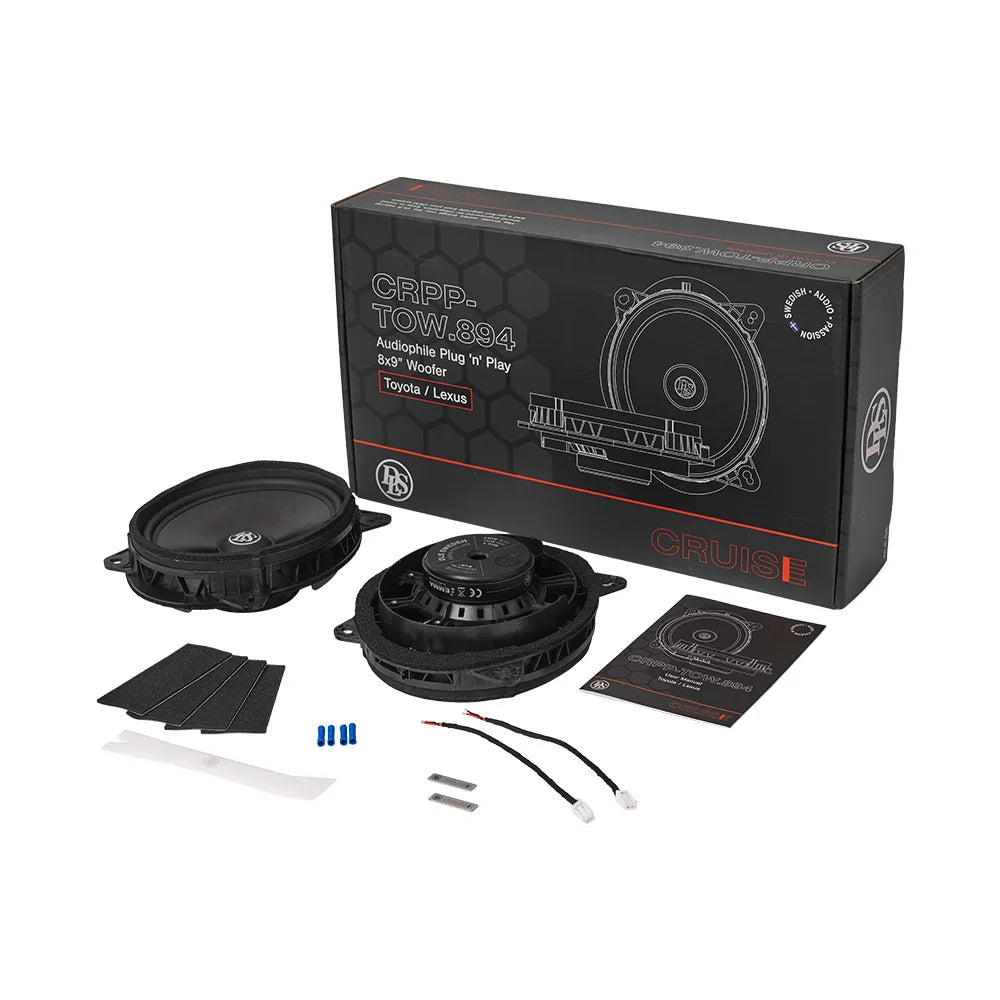 DLS CRPP-TOW.894 Toyota 8x9" Custom-Fit Woofer