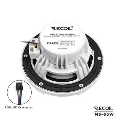 Recoil M3-65W 6.5-Inch Speakers Pods 70W