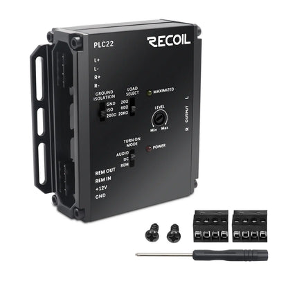 Recoil PLC22 Premium 2-Channel Active Line Output Converter