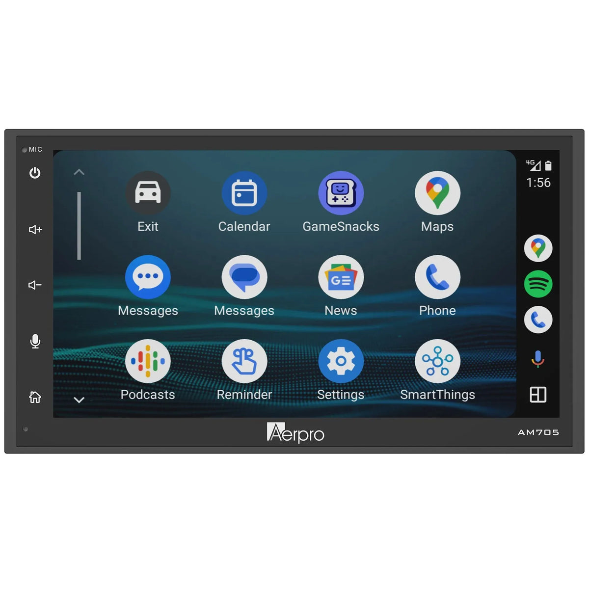 Aerpro AM705 6.8" Multimedia Receiver with Wireless and Wired Apple CarPlay & Android Auto