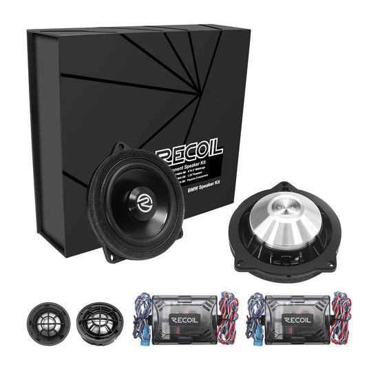 Recoil RBMW-T45M Bmw 2-Way Component Speaker RMS Power 50W