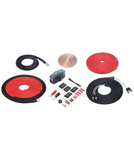 Recoil PCK0 Premium 0AWG OFC Complete Wiring Kit