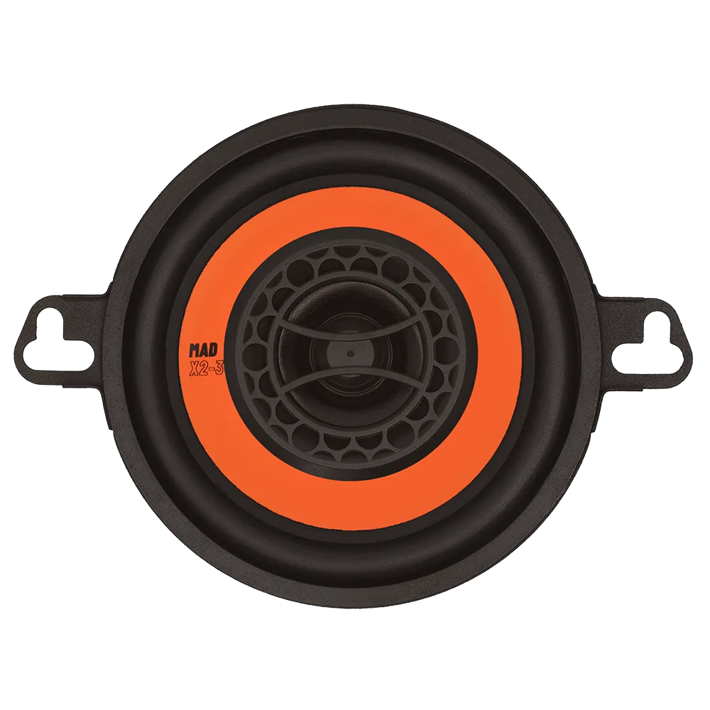 GAS MAD X2-34 Coaxial Speaker 3.5"