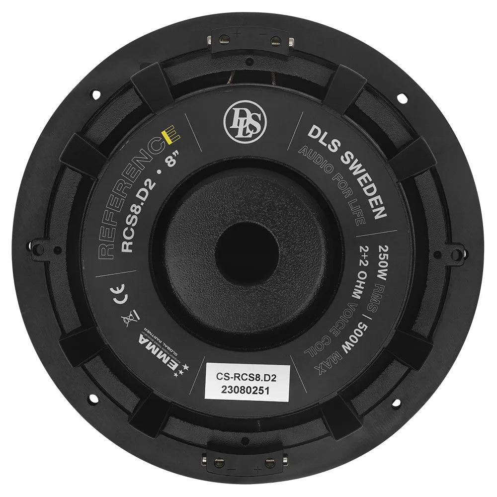 DLS RCS8.D2 8"/200mm Slim type Subwoofer
