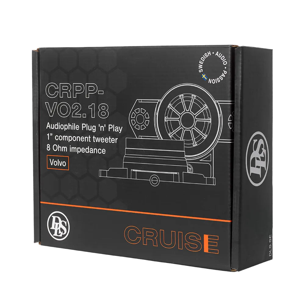 DLS CRPP-VO2.18 Volvo Tweeter Custom-Fit 8 Ohm