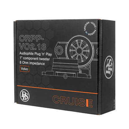 DLS CRPP-VO2.18 Volvo Tweeter Custom-Fit 8 Ohm