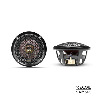 Recoil SAM365 L-1 Series 6.5" 3-Way Component Speakers