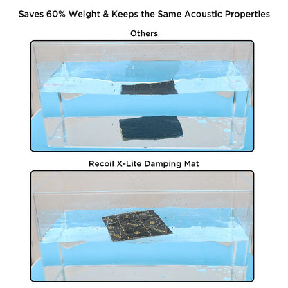 Recoil XLBK 9-Sheets Light-Weight Dampening Mats 18"x32"