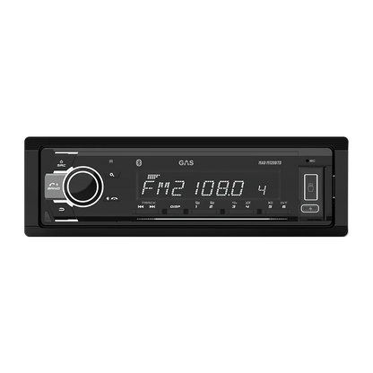 GAS MAD M120-BTD 1DIN Car Stereo Head Unit, BT, AUX, USB, FM, RDS, DAB+, 10-band EQ