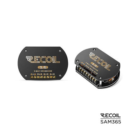 Recoil SAM365 L-1 Series 6.5" 3-Way Component Speakers