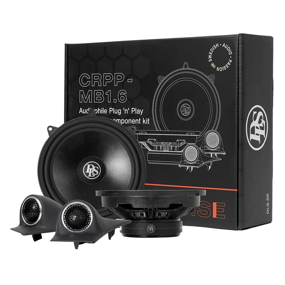 DLS CRPP-MB1.6 Mercedes 6.5" Custom-Fit Component Speaker Kit
