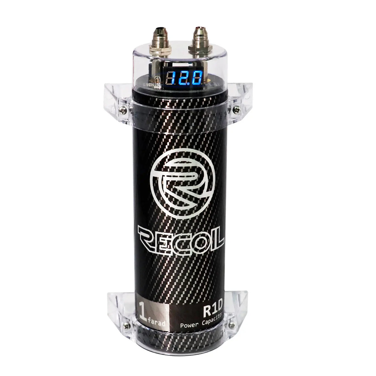 Recoil R1D 1 Farad Cap, Blue Digital Display