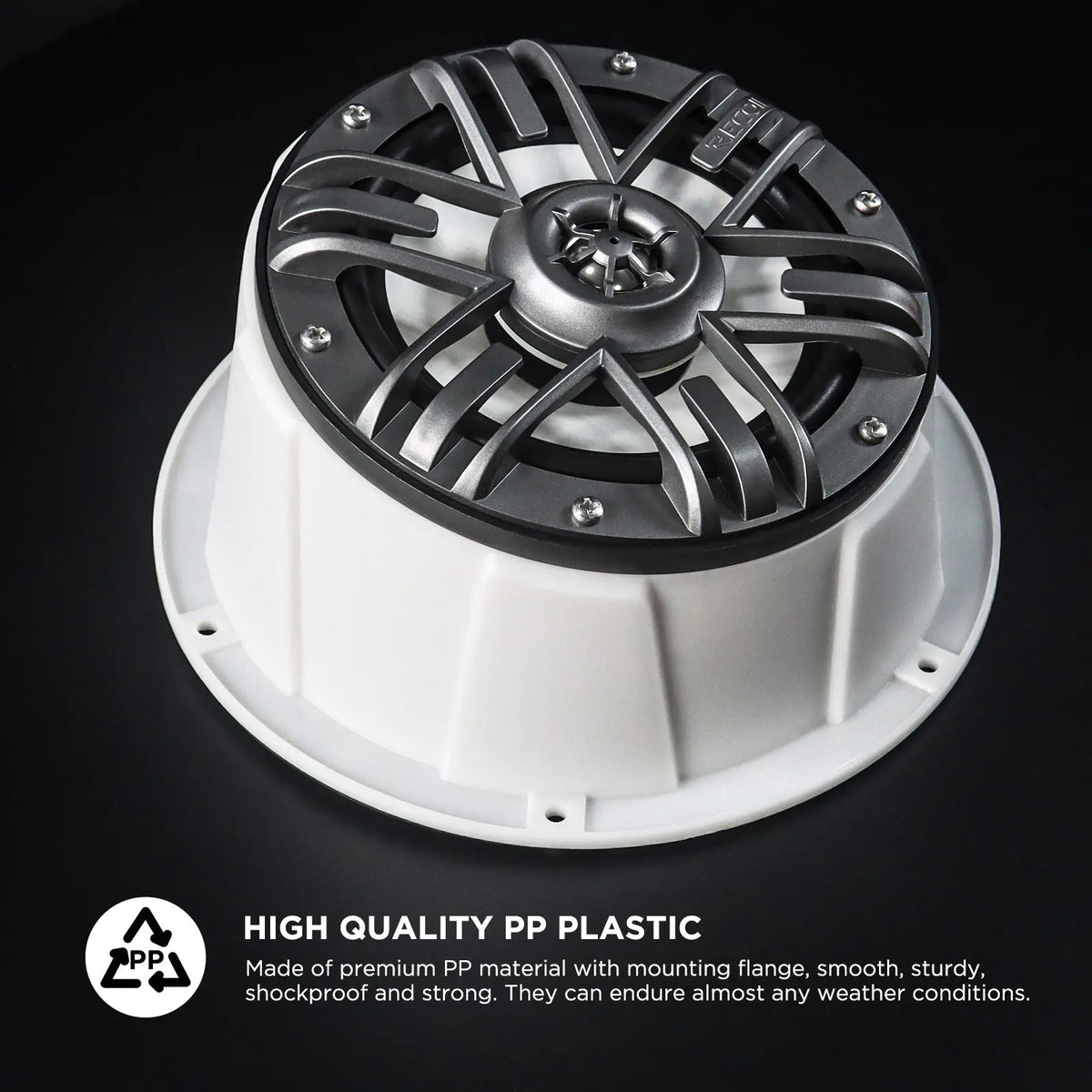 Recoil USP65-W SPEAKER PODS Fits 6.5” speakers - White (Pair)