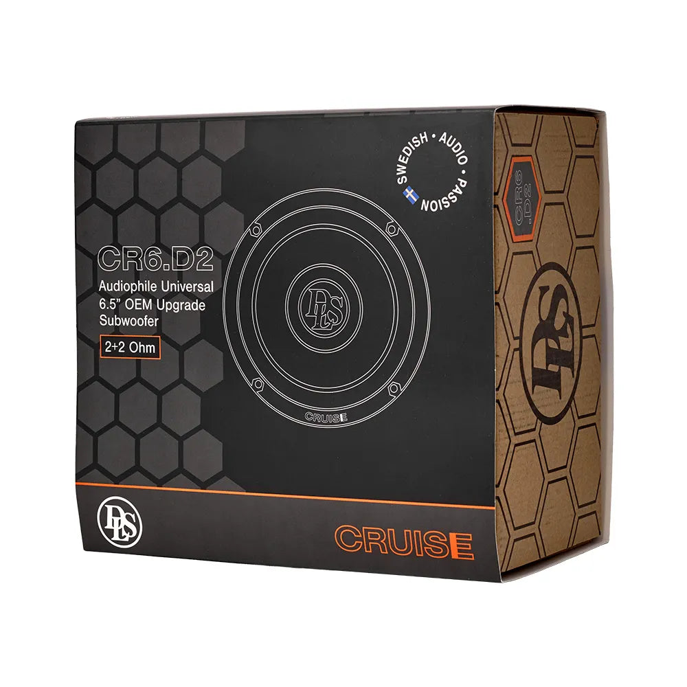 DLS CR6.D2 6.5" Subwoofer 2+2 Ohm