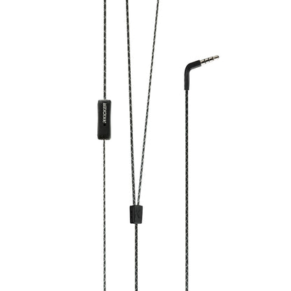 Kicker Microfit In-Ear Monitors with Mic & Remote - Black