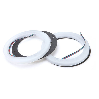 6.5" Weatherproof LED Lighted Speaker Ring, Pair, RoHS Compliant